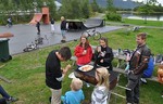 Grilling i Orkdalsbanken skateboardpark