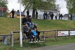 Det blir fort fullt p tribunen i Idrettsparken