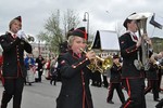 Orkdal skolekorps, Daniel Andaas til venstre.