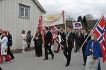 Her kommer Orkanger ungdomsskole (ikke guttemusikken)